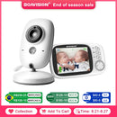 VB603 Video Baby Monitor 2.4G Wireless With 3.2 Inches LCD 2 Way Audio Talk Night Vision Surveillance Security Camera Babysitter