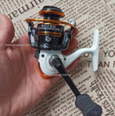 GT500 5.2:1 Mini Spinning Reel Outdoor Ice Fishing Sea Rock Raft Angling Rod Gear Metal Spool Tackle Carp Crucian Bass Reels