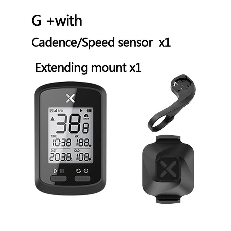 XOSS Bike Computer G+ Wireless GPS Speedometer Waterproof Road Bike MTB Bicycle Bluetooth ANT+ with Cadence Cycling Computers