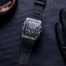 BAOGELA New Arrival Style Pirate Skull Quartz Men Watches Military Silicone Brand Mens Sports Watch Waterproof Relogio Masculino