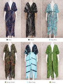 2022 Bikini Cover-ups Black Retro Striped Self Belted Women Summer Clothing Kimono Dress Beach Wear Swim Suit Cover Up Q1225