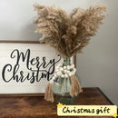 20 tallos Pompous Pampas-Grass Pampass secas Plantas Fluffy Pompas Grasses Small Pompus Short Boho Decor Longitud total 21 pulgadas / 55 cm