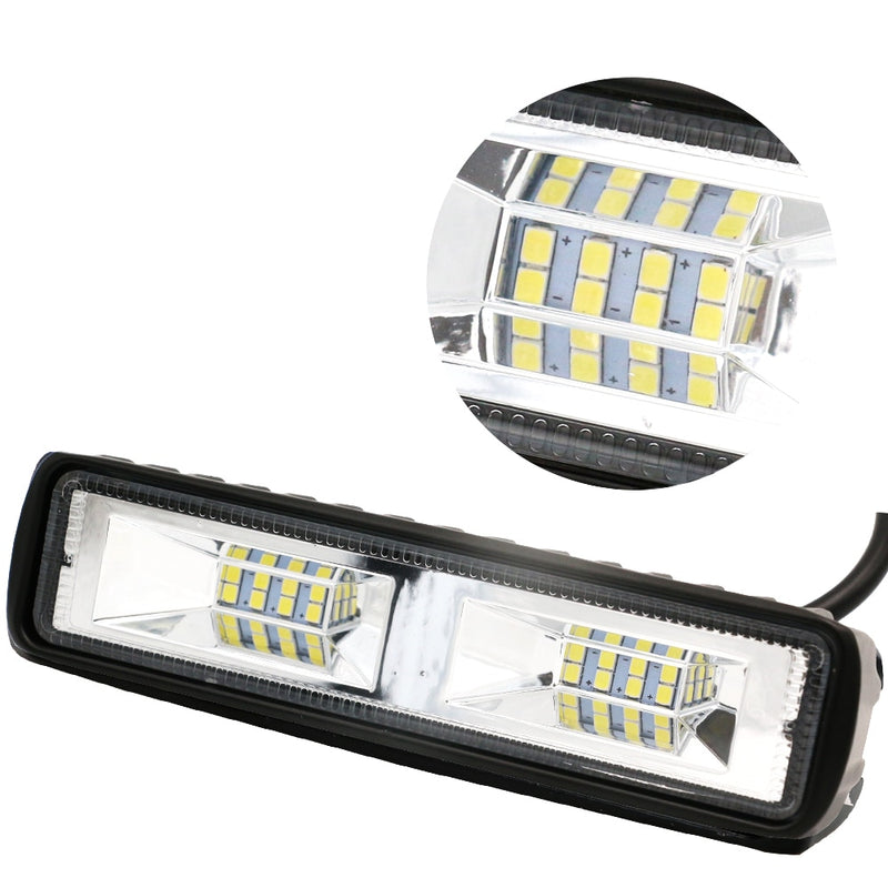 Faros delanteros LED de 12-24V para motocicleta, camión, barco, Tractor, remolque, luz de trabajo todoterreno, foco de luz de trabajo LED de 36W