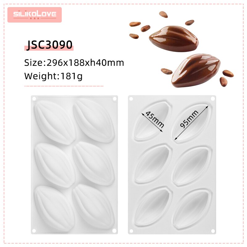 SILIKOLOVE 8 Cavity Cherry Silicone Cake Mold for Baking Pastry Form Cake Decoration Tools