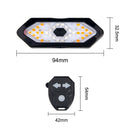 Smart Bike Rücklicht Drahtlose Fernbedienung Warnlampe USB Wiederaufladbares Blinker-Rücklicht mit Hupenfunktion