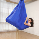 Elastic 5 Meters 2017 Aerial Yoga Hammock Flying Swing Latest Multifunction Anti-gravity Yoga Belts for yoga training Yoga belt