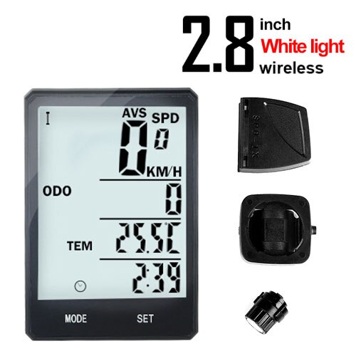 INBIKE Rainproof MTB Bike Computer Bicycle Speedometer Wireless Wired Odometer Cycling Watch LED Screen Measurable watch IC321