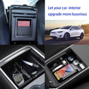 For Tesla Model 3 2022 Model Y Center Console Organizer Tray 1-3PCS Interior Accessories For Tesla Model 3 Y 2021 Storage Box