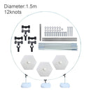 Plastic Balloon Arch Ring DIY Background Holder Circle Ballon Column Base Baby Shower Birthday Wedding Party Decor Bridal Shower