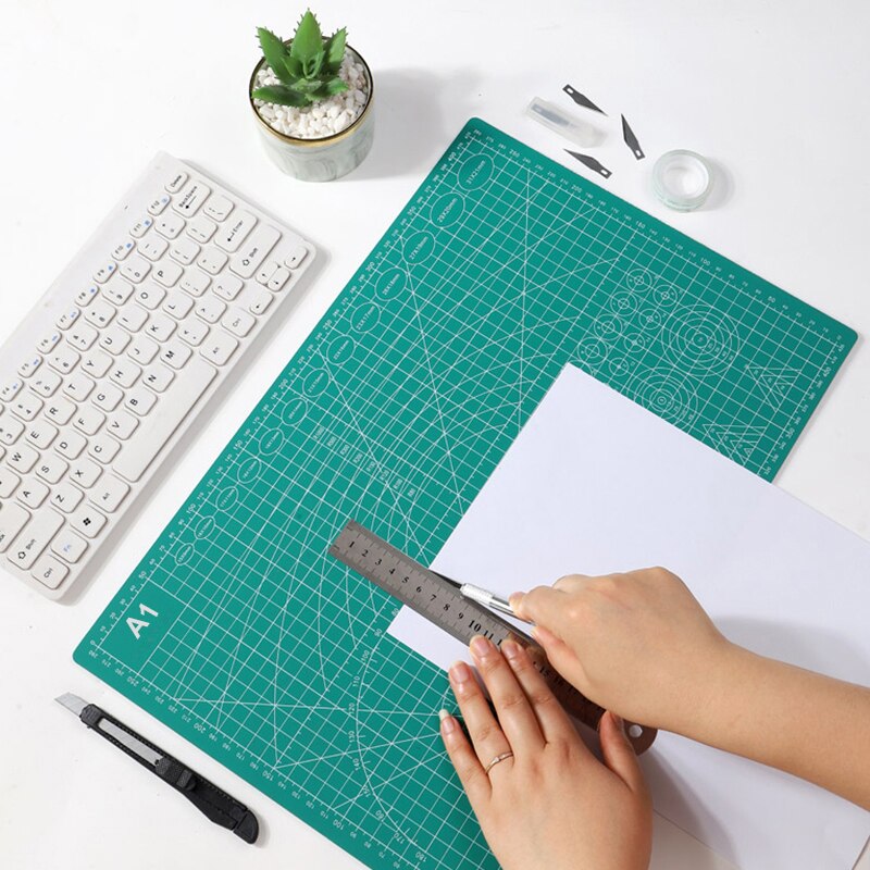 A1A2A3A4 PVC Cutting Mat Board Patchwork For Sewing DIY Leather Craft Tool Kit Double-Sided Self-Repairing Pad Base Plate Punch