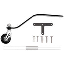 1Set Carbon Fiber Tail Wheel Assembly Landing Gear Bracket Kits for 26CC/50CC/100CC Gasoline Engine Fixed Wing RC Airplane Model