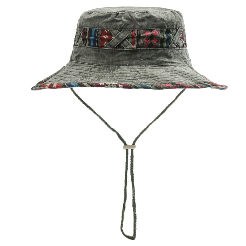 Waterproof Bucket Hat Summer Men Women Boonie Hat Outdoor UV Protection Wide Brim Panama Safari Hunting Hiking Fishing Sun Hat