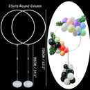 1Set 7/19 Tube Balloon Holder Balloons Stand Column Confetti Balloon Kids Birthday Party Baby Shower Wedding Decoration Supplies