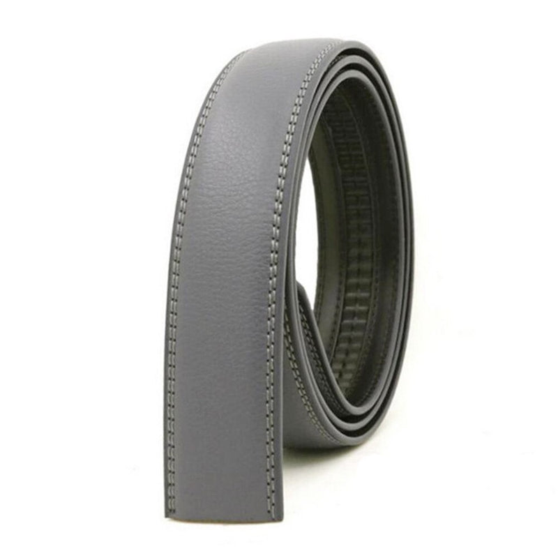 HIDUP Good Quality Real Genuine Leather Automatic Model Belt for Men Blue Colour Strap Only Without Buckle 3.5cm Width LUWJ17