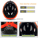 Men Women Road Bike Helmet with Sunglasses Ultralight Bicycle Racing Sports Helmets Adjustable Integrally-molded Cycling Helmet