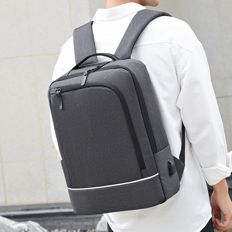 Mochila escolar impermeable Fengdong para adolescentes, mochila con carga usb, mochila para estudiantes universitarios, mochila para libros escolares