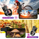 APEXEL Phone Lens kit 0.45x Super Wide Angle &amp; 12.5x Macro Micro Lens HD Camera Lentes for iPhone 6S 7 Xiaomi more cellphones