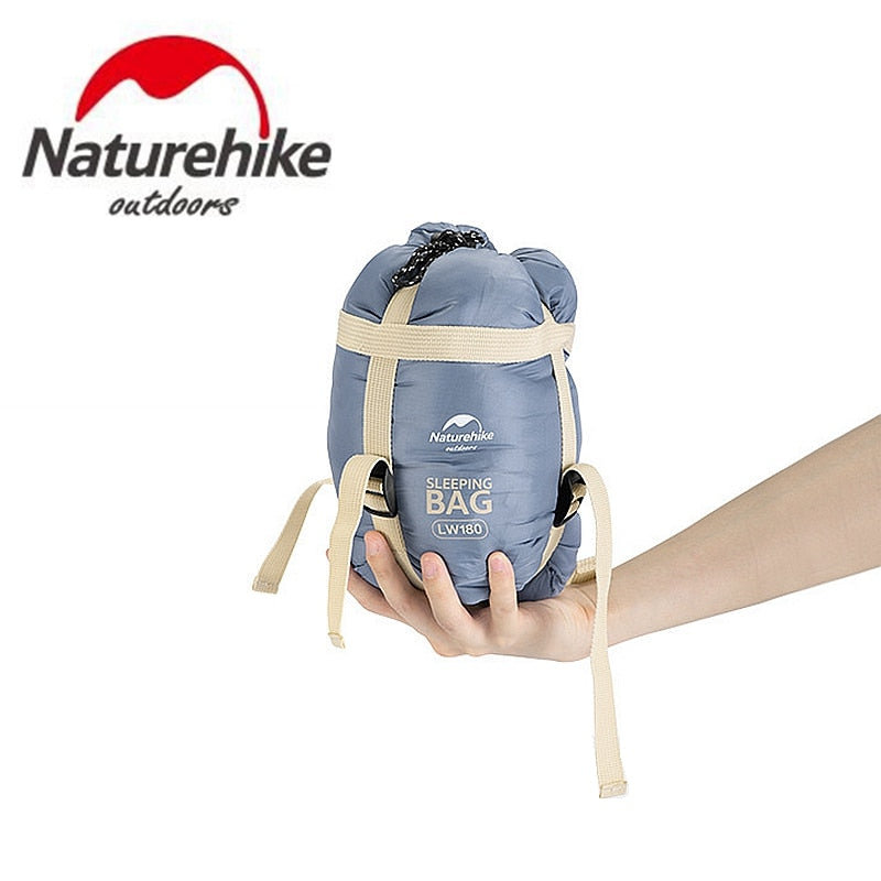 Naturehike empalme sobre saco de dormir ultraligero adulto portátil al aire libre Camping senderismo sacos de dormir primavera otoño