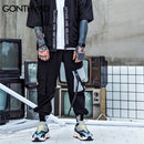 GONTHWID 2022 Taschen Cargo Haremshose Herren Casual Jogger Baggy Taktische Hose Harajuku Streetwear Hip Hop Fashion Swag