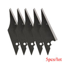 5 uds escobilla de goma herramientas de tintado de vinilo rascador de limpieza de vidrio de ventana pala de nieve limpiaparabrisas accesorios de lavado de coche 5A26Y