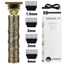 Close-cutting Digital Hairdresser Electric Hair Clipper Professional Barber Men Hair Trimmer Rechargeable 0mm T- Blade Machine