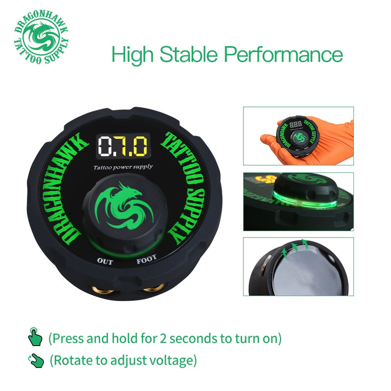 Professionelles Tattoo-Kit Tattoo Rotary Pen Machine Mast Tattoo Set Permanent Make-up Cartridge Needle Tattoo Body Art