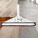Triangle Mop for Washing Glass Ceiling Dust Cleaning Squeegee Kitchen Wall Flat Floors Windows Telescopic Wiper Brush Household
