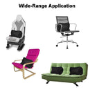 Almohadas de masaje de apoyo lumbar inflables portátiles Tcare - Diseño ortopédico para aliviar el dolor de espalda - Almohada de apoyo lumbar unisex