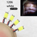 40Pcs/Lot 0402 0603 0805 1206 Led SMD Wire For Model Train HO N OO Scale Red Black Line Pre-soldered Micro Litz Diorama Railway