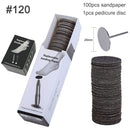 80/120/180 Nagelbeine Bohrer Diamant Pediküre Polierkappe Fuß Kallus Nagelhautschneider Grat Bits Maniküre Zubehör Fräsen