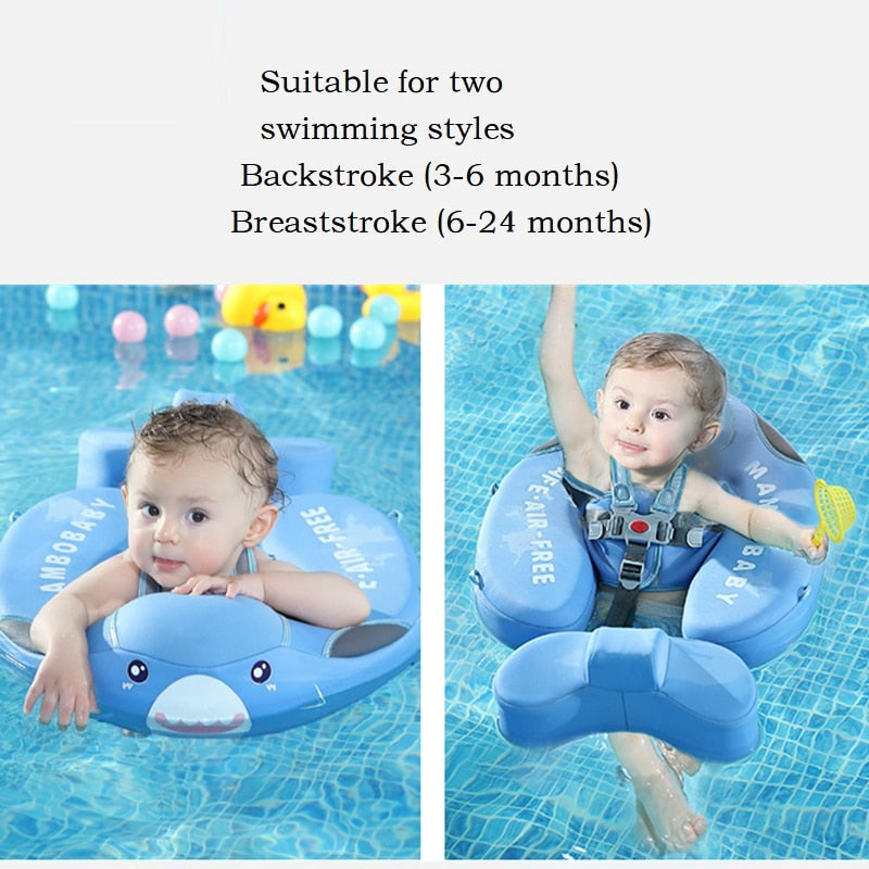 Mambobaby, flotador para bebé, anillo de natación tumbado, boya no inflable, anillos de natación para la cintura, flotadores para piscina, accesorios, juguetes, entrenador de natación