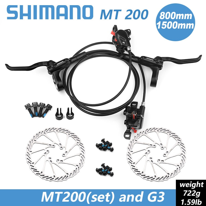 Shimano BR BL MT200 Fahrradbremse MTB Bremse Hydraulische Scheibenbremse 750/800/1350/1450/1500mm Mountain Clamp Bremsen Upgrade MT315