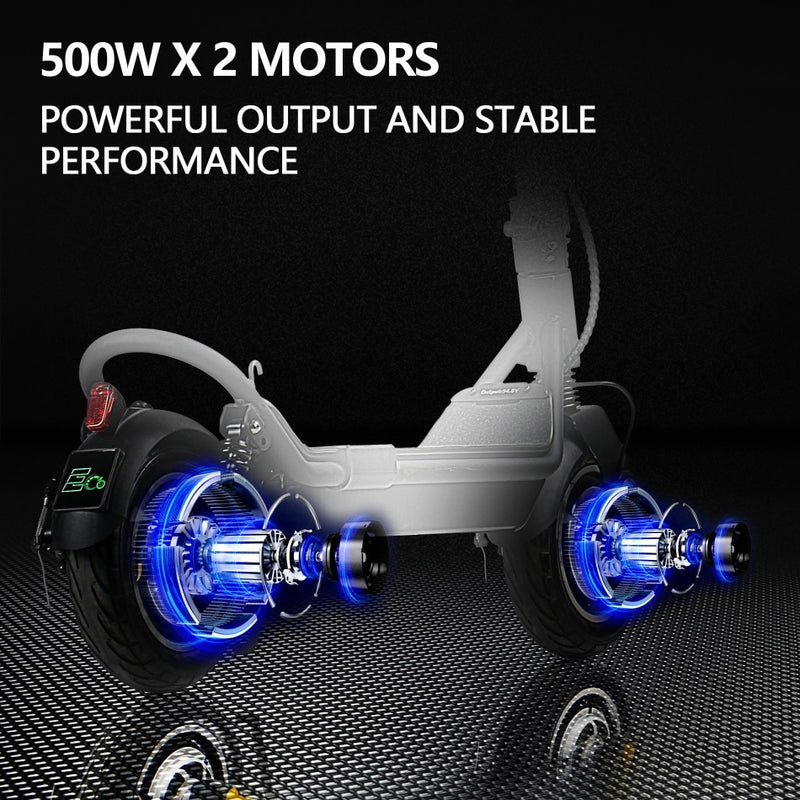 EU / US / UK Warehouse X-Tron T07 Elektroroller 48 V 13AH Höchstgeschwindigkeit 50 km / h Scheibenbremse E-Roller Dual Drive Folding Kick Scooter