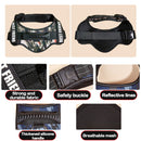 Dog Harness Service Dog K9 Reflective Harness Adjustable Nylon Collar Vest for Small Large Dogs Walking Running Pets Supplies