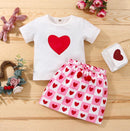 New Toddler Kids Baby Girl Valentine &