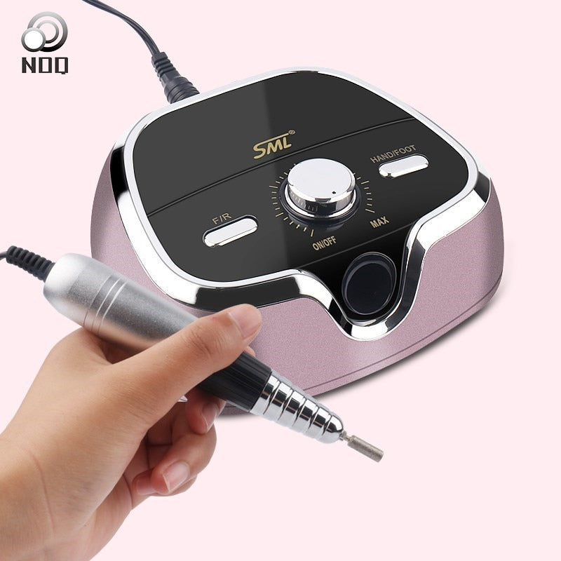 30W/35W Nail Drill Machine 35000RPM Professional Equipment Nails Accessories Tools Manicure Nail File Mill Cutter Gel Remover