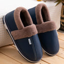 Men Shoes PU Leather Slippers Men&