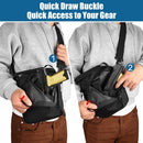 Tactical Gun Bag Pistol Carry Pouch Military Handgun Shoulder Sling Bag Gun Holster Pouch Messenger Bag Adjustable EDC Tool Pack