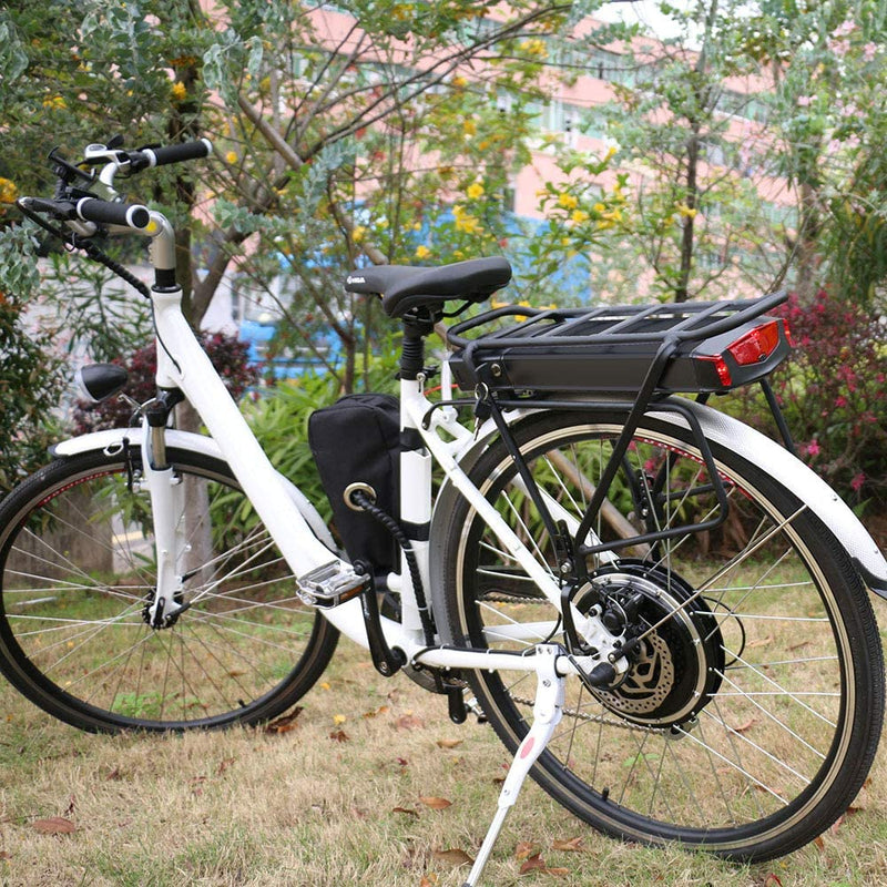 Batería de bicicleta eléctrica de rejilla trasera 21700 36V 19.2Ah 17Ah 13Ah 48V 52V 15Ah Samsung/Panasonic Electirc bicicleta Bateria para Motor de 250W-1000W