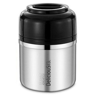 Fiambrera termo de 630ml, termo de acero inoxidable 304 para alimentos con contenedor, termo al vacío, fiambrera, taza termo para mujeres y hombres