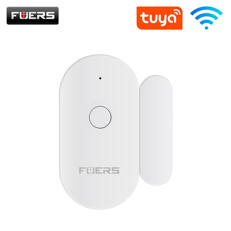 Fuers Tuya Smart Home WiFi Door Sensor Door Open Detectors Security Protection Alarm System Home Security Alert Security Alarm