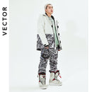 VECTOR Hombres Mujeres Chaqueta de esquí Pantalones de esquí Invierno Cálido A prueba de viento Impermeable Deportes al aire libre Snowboard Esquí Abrigo Pantalones