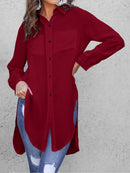 Tunics Women Shirts Celmia  Summer Vintage Leopard Print 2022 Long Blouses Elegant Long Sleeves Office Tops Casual Loose Blusas