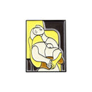 Pintor Van Gogh Autorretrato Broche Girasol VINCENT Esmalte Pin Jeans Mochila Arte Amantes Amigos Regalos