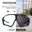 Gafas de sol de Ciclismo hombre Ciclismo de carretera reemplazo fotocromático 1 lentes mujer bicicleta montaña gafas de sol gafas Oculos Ciclismo