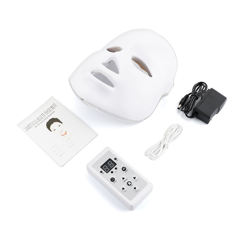 Dropshipping LED Facial Mask LED Light Therapy Beauty Machine Face Lift Mask Anti Wrinkle Skin Tightening Skin Care Massager