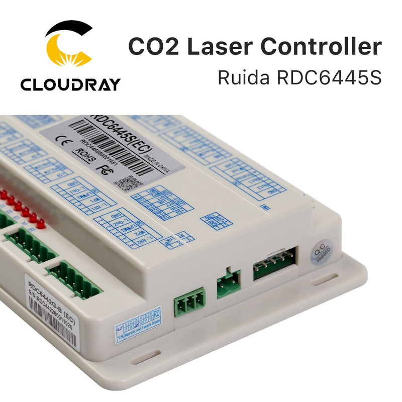 Controlador Ruida RDC6445 RDC6445G RDC6445S para actualización de máquina cortadora de grabado láser Co2 RDC6442 RDC6442G