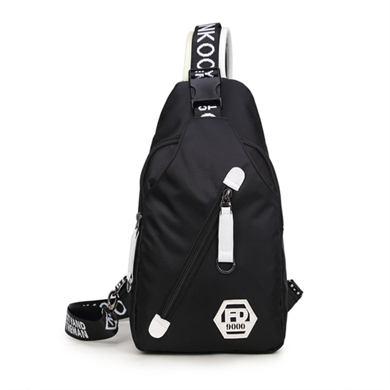 Fengdong boys school bags waterproof large backpack for teenagers bagpack high school backpack for boy student chest bag set