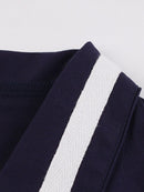 Tonval Vintage Style Wrap Belted Elegant Pleated Autumn Dress Women 2022 Winter Robe Femme 3/4 Length Sleeve Cotton Dresses