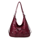 High Quality Leather Backpack Women Travel Bagpack Female Large Capacity School Backpack Shoulder Bags for Women 2022 Sac A Dos